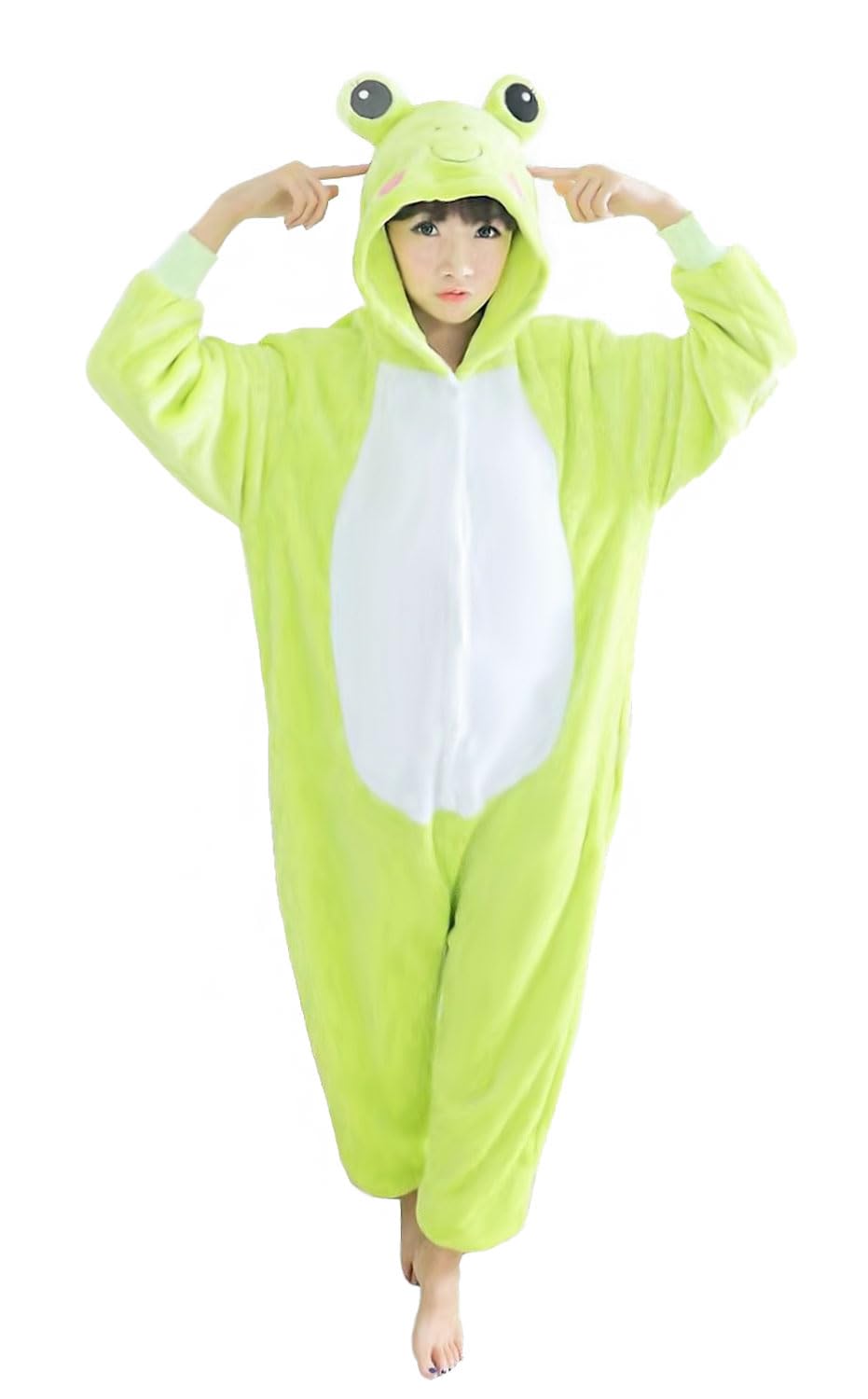 Adult Christmas Onesie Costume Animal Onesie Pajamas Flannel Plush One Piece Cosplay Suit for Men Women Unisex
