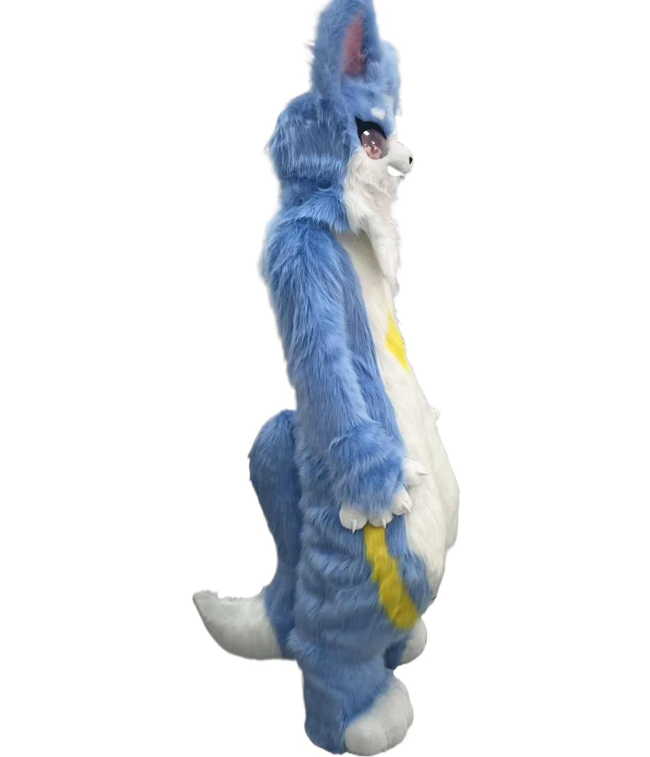 Furry Fursuit kostium do odgrywania ról, futrzany kostium maskotka, na imprezę przebranie na karnawał