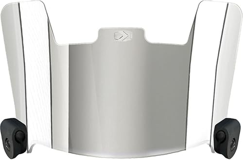 SLEEFS Visera para casco de fútbol Viseraescudo profesional Se adapta a cascos de jóvenes y adultos Incluye clips para visera