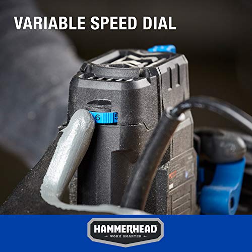 Hammerhead HAPR100 10-Amp Variable Speed Plunge Woodworking Router Kit thumb #4