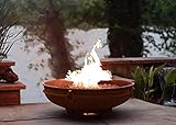 Fire Pit Art Emperor-MLS120-LP-AWEIS Fire Pit LP, Metal