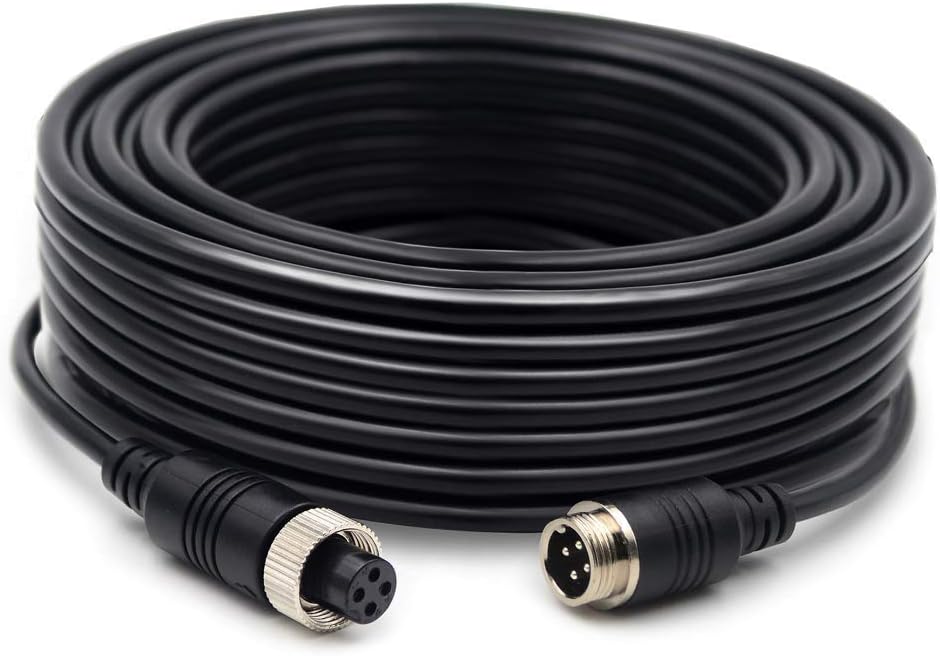10 Meter (33ft) RCA Video Extension Cable For Car Rear View Backup Camera – Universal Wired Connection - View #3