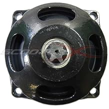 Pocket Bike Gear Box - 25H 6 Tooth Sprocket with Clutch Bell Housing - Fits 47cc - 49cc Pocket Bikes, MTA1, MTA2 Models [4321]