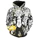 Produktbild East-hai-buy Die Sieben Todsünden Hoodies Männer Frauen 3D-Druck Harajuku Streetwear Sweater Langarm Sweatshirt Hooded Coat