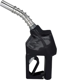 ZL-11A Black Automatic Fueling Nozzle, 3/4” NPT Inlet, 15/16” Spout