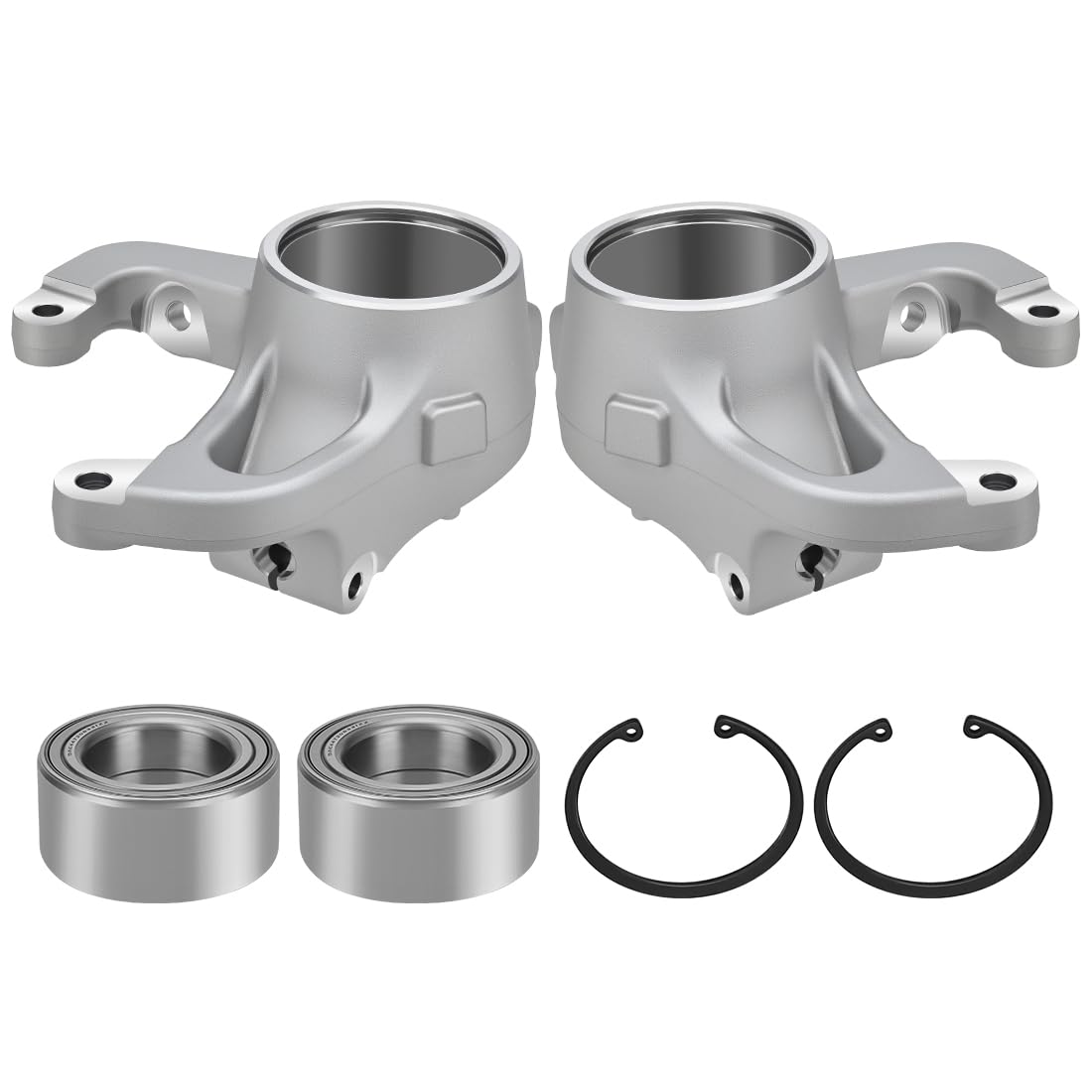 Knuckle de Direction Avant Gauche et Droit avec Kit de Roulements convient pour Polaris Sportsman Scrambler 550 850 1000 2009-2025 1822945 1822946