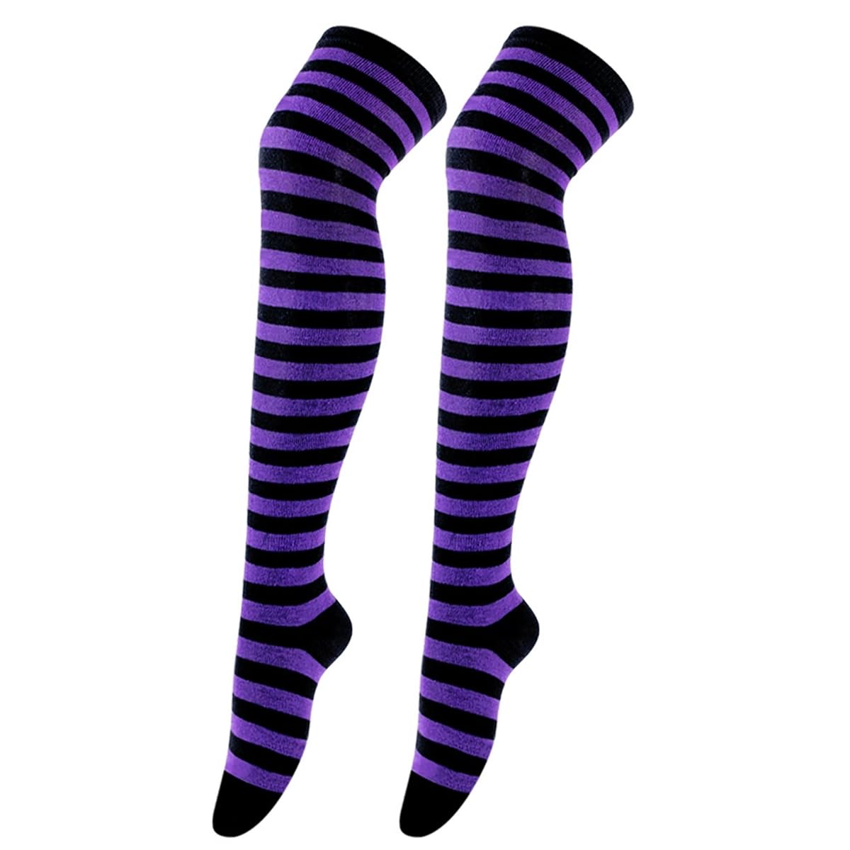 Knee High Socks Women Crazy Socks Striped