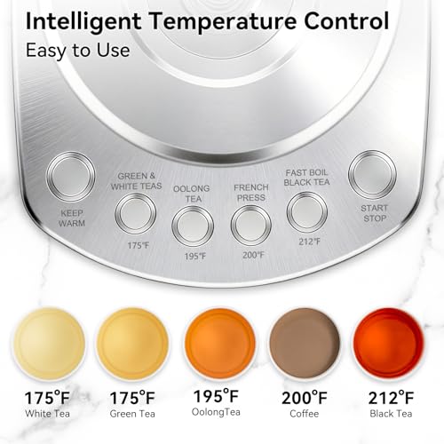 Hervidor Eléctrico con Infusor 1.5L Control Preciso miniatura 2