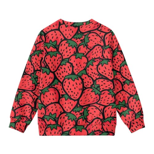 Image of Girls Cardigans Sweater Long Sleeve Crew Neck Button Down Sweaters School Outerwear for Kids Fall Winter Tops