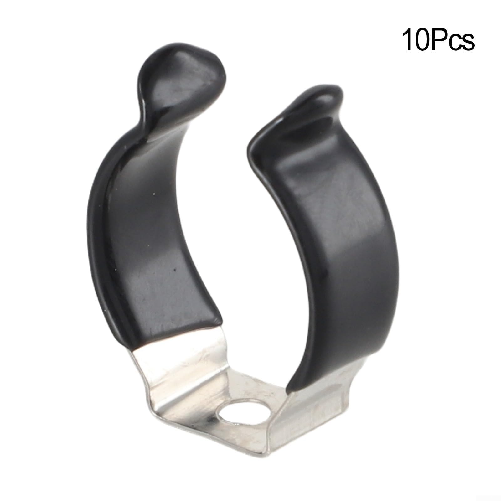 SPORTARC 10Pcs Spring Terry Clips, Heavy Duty Tool Storage Strap, Wall Mounted Tool Spring Terry Clips Storage Hangers (25mm) - Image 3