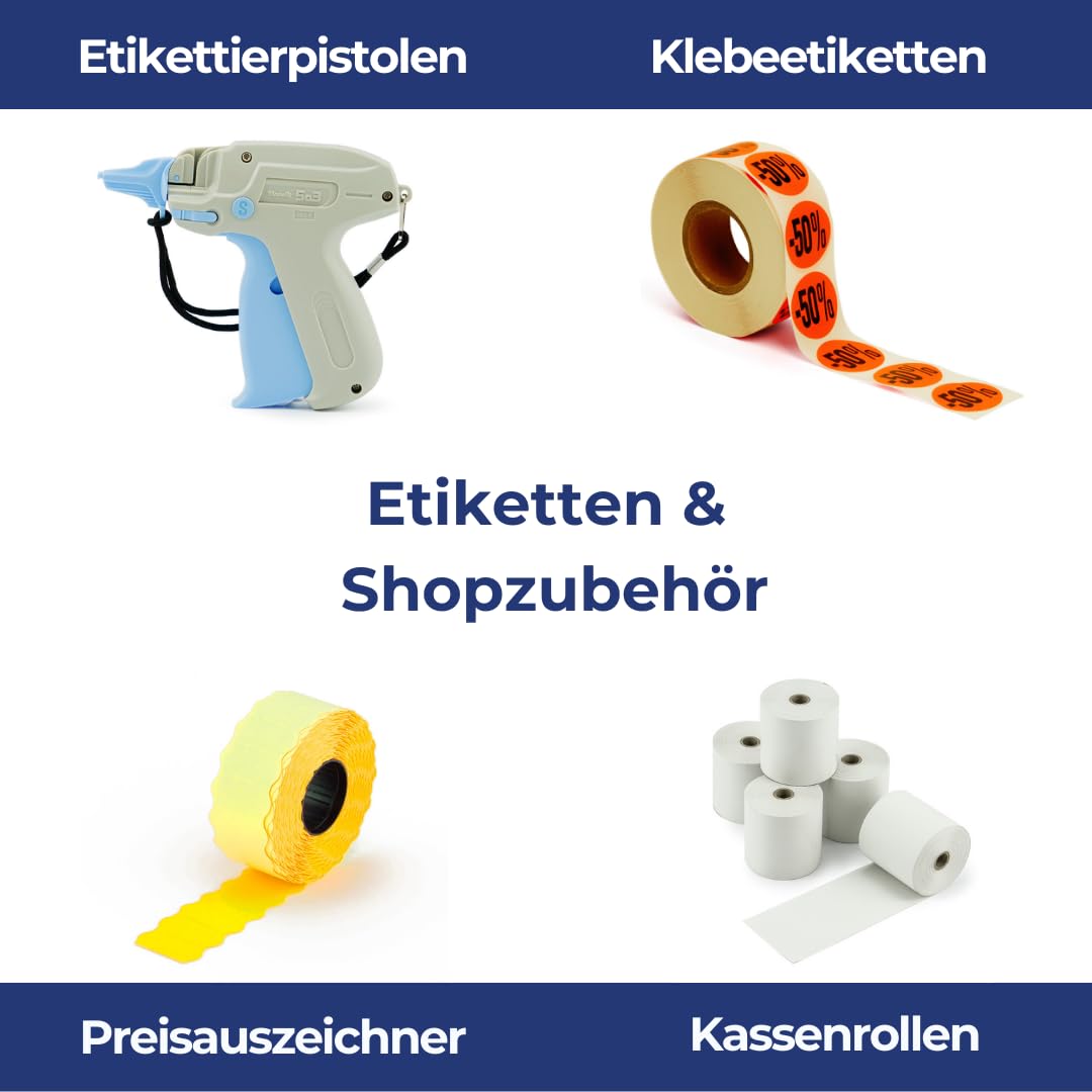 Etichette Prezzo Verdi Fluorescenti Per Prezzatrice | 26x12mm, 9000 Pezzi - Permanenti, Per Meto/Jazz