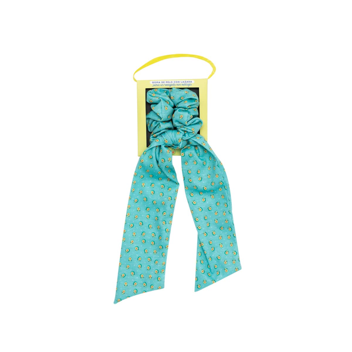 Hair gum with bow for a pick-up with stylazo - avocado - Mr. Wonderful