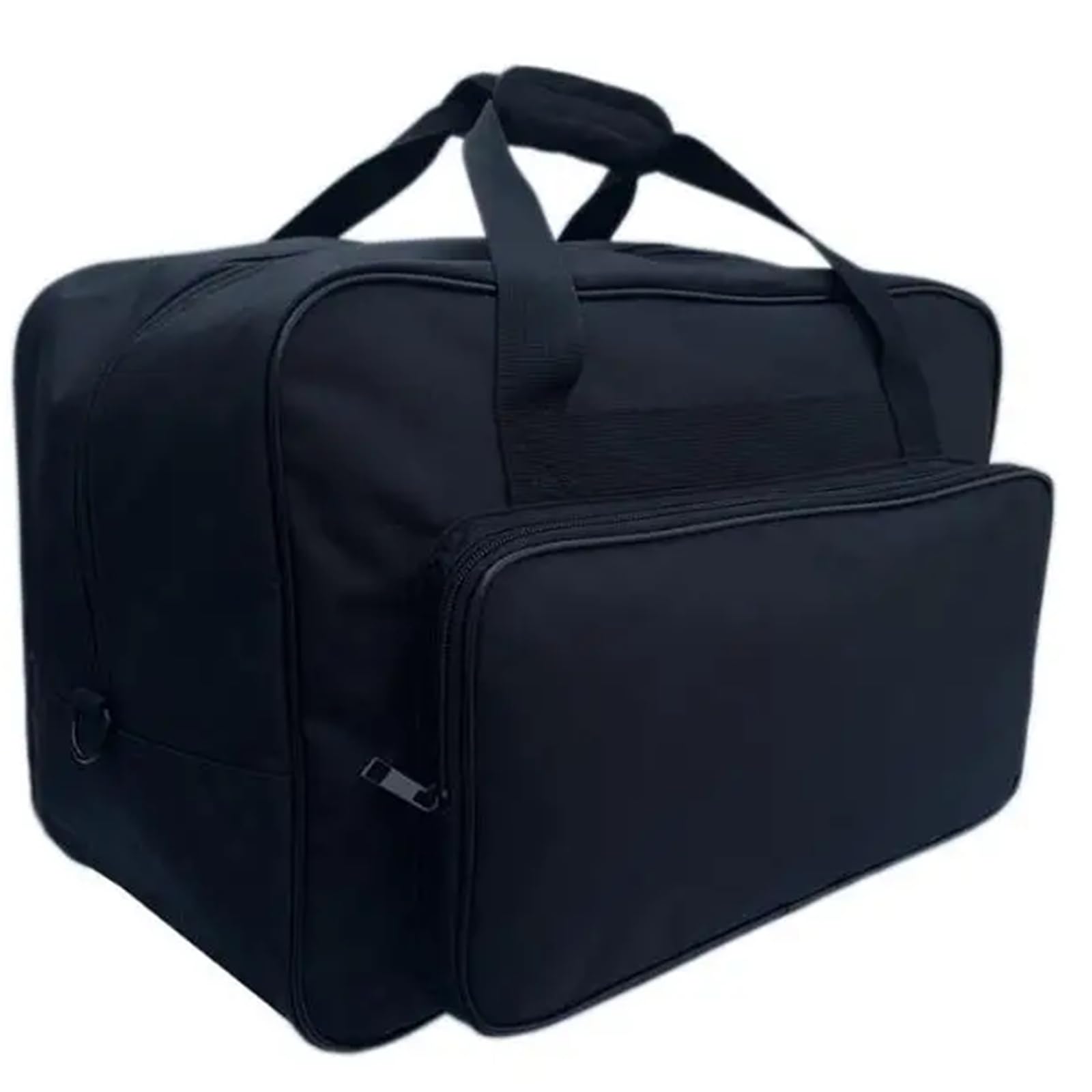 Bolsa de Transporte for máquina Coser portátil, Funda Protectora a Prueba Polvo con Bolsillos for Guardar Hilos(Black)