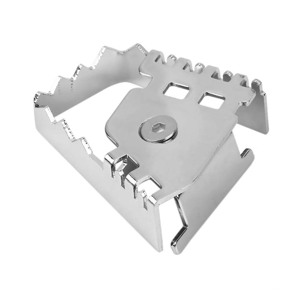 Pedale Leva Freno Posteriore per Moto Aramox Enlarge Estensione pad Estensione per F800GS F700GS F650GS R1150GS R1200GS(Silver)