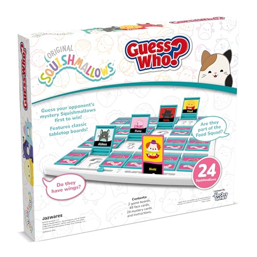 Winning Moves Squishmallows Guess Who? Board Game Meet all your favorite characters including Cam, Pama, Lil Gouda - Image 2