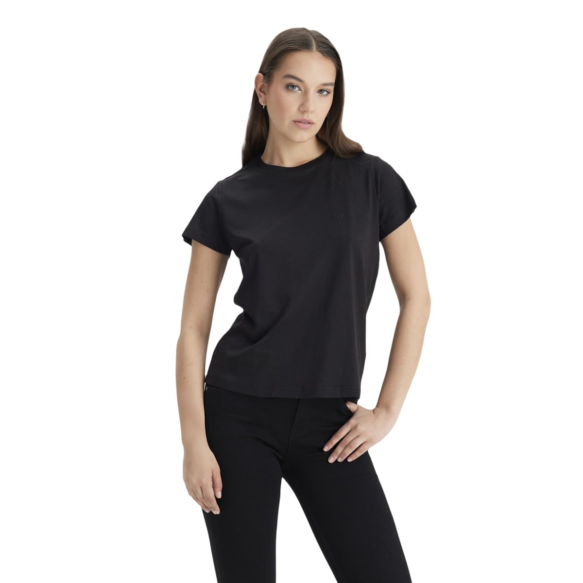 Bisiklet Yaka T-shirt T-shirt Kadın