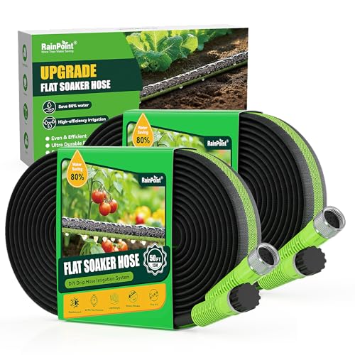 RAINPOINT Flat Soaker Hose 100FT