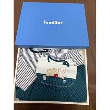 Amazon.co.jp: ファミリア familiarロンパース スタイ 出産祝い