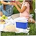 Xweptuy Cooler 6-Liter Capacity Small Cooler Portable Hard with 110° Swing Handle Keeps Contents Cool or Warm Great for Camping Beach Picnic Breastmilk Preservation