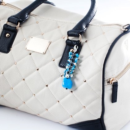 Opalite Faithful Love Crystal Charm - Pack of 3