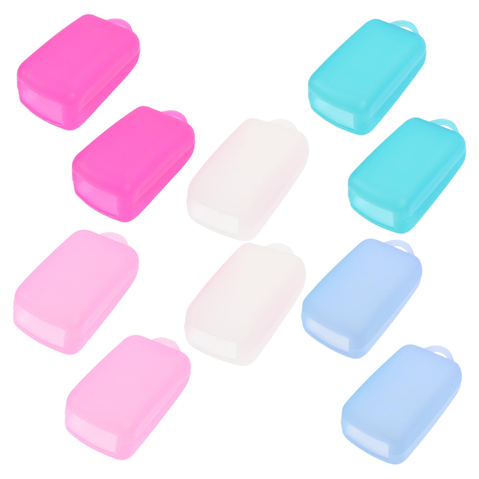 GLEAVI 50pezzi Coperture Silicone Per Testine Spazzolino Protezione Per Spazzolini Viaggio Accessori Per Orale Per Camping e Trasporti Compatti