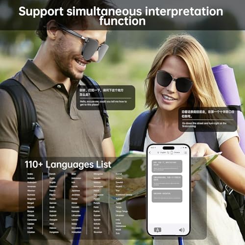 Gafas inteligentes Bluetooth AI para proteger la vista del sol y hablar manos libres 2