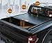 Retractable Hard Tonneau Cover Fits for VW Amarok 2022-2026 Anti-Theft with Lock Thickened Aluminum Waterproof Black