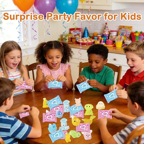 image for CIYOJA 50 Pcs Mystery Bag Easter Day Gifts for Kids: Mini Resin Animal