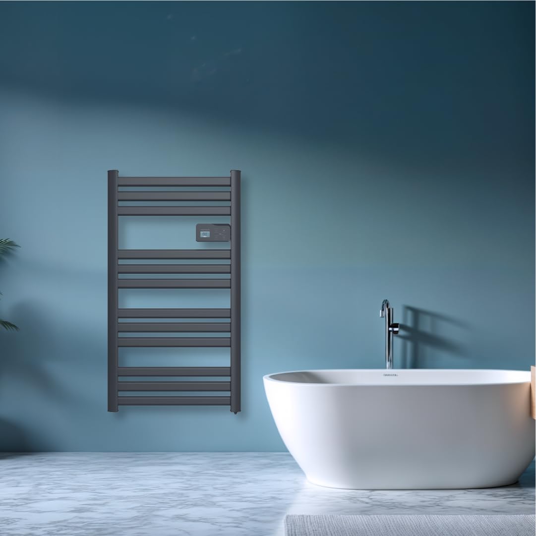 THOMSON - Sèche-serviette électrique sans fluide connecté WiFi 500W COSMO noir