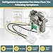 Upgraded 297309000 297250000 Refrigerators Evaporator Fan Motor - Compatible with Frigi-daire Elec.trolux Cro-sley Refrigerator Replaces 297309000 AP4368950 216934100 216914200 by AMI PARTS