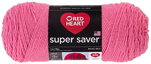 Red HeartÂ Super Saver Yarn, Perfect Pink