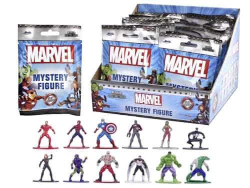 Spider-Man, Iron-Man, Capitan America, Hulk... Colleziona le 12 nano-figure dei personaggi iconici della licenza!