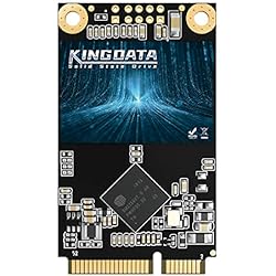 KINGDATA SSD MSATA 256GB Disco Duro Interno De Unidad de Estado Sólido de Alto Rendimiento para Computadora Portátil de Escritorio SATA III 6Gb/s(MSATA, 256GB