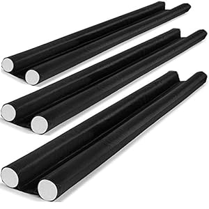 3 Stuks Dubbele Tochtstrip Tochtwering Tochtband Energie Besparing Isolerend Koude Lucht Stopper 92 cm – Geen Gereedschap Nodig