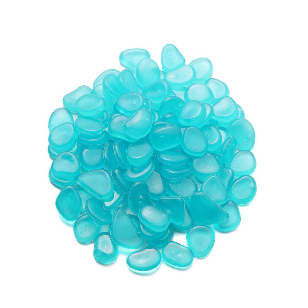 200 Pietre Luminose Fluorescenti Per Giardino - Ciottoli Che Brillano Al Buio, Diametro 2-3 Cm