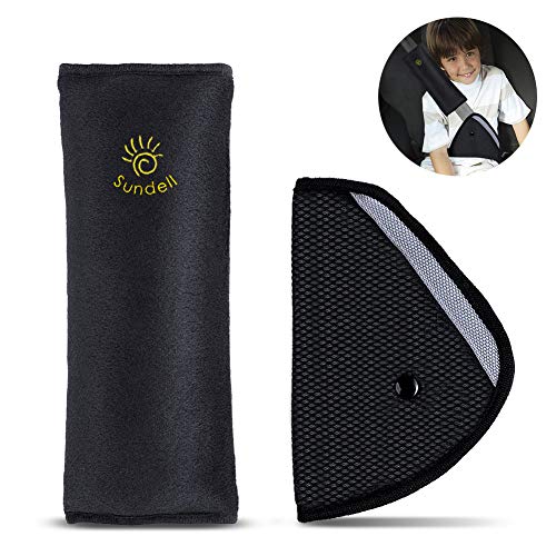 Sundell Voiture Ceinture de Sécurité, Oreiller Amovible, Baby Sécurité Coussin de Soutien de Protection des épaules, Enfant Coussin Support