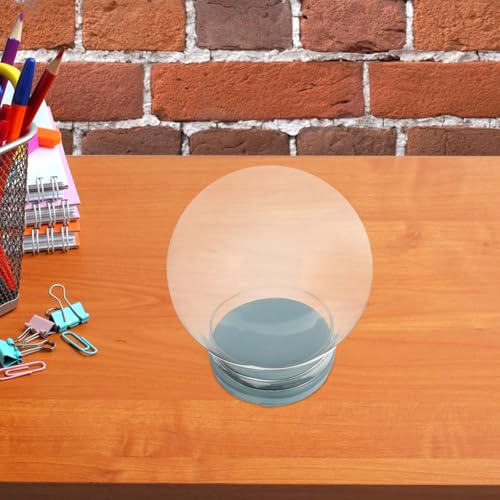 Toyvian DIY Schneekugel Aus Bruchsicherem Glas, Leerer Wasser Schneekugel Bausatz Zum Selbermachen Kreatives Bastelset FüR Wohnkultur Und Geschenkideen