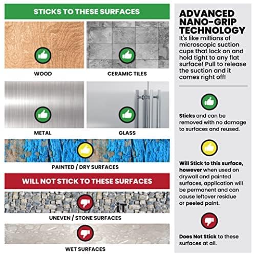 Image of ALIEN TAPE Nano Double Sided Tape, 20ft Multipurpose Removable Adhesive Transparent, Grip Mounting, Washable Strong Sticky Heavy Duty for Carpet Photo Frame Poster Decor As Seen On TV (1 Roll)