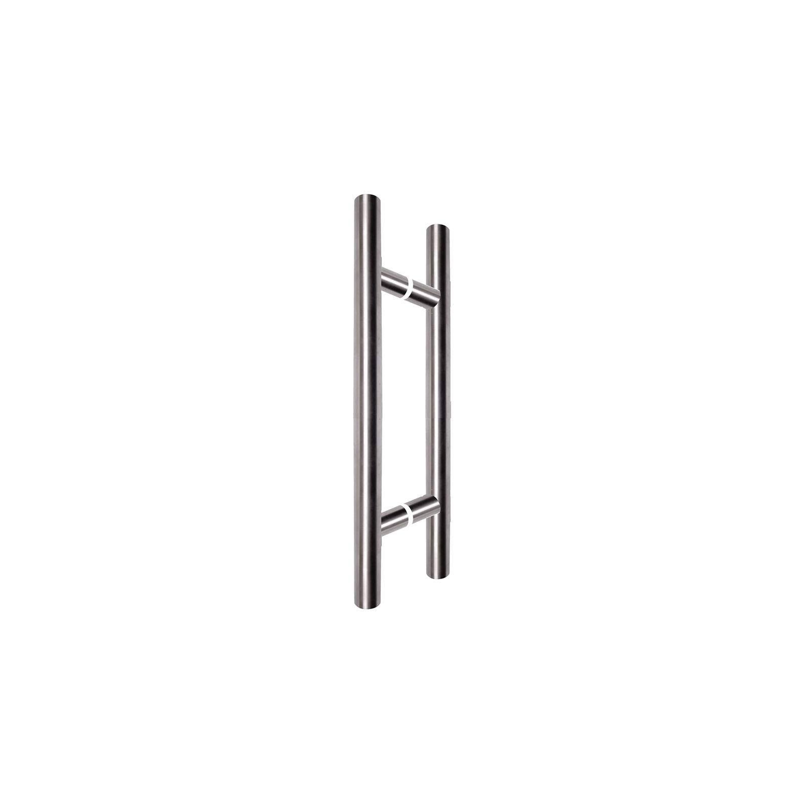 Access Hardware Back To Back Pull Handles T Bar 32 X 450Mm Overall - Satin Stainless Steel