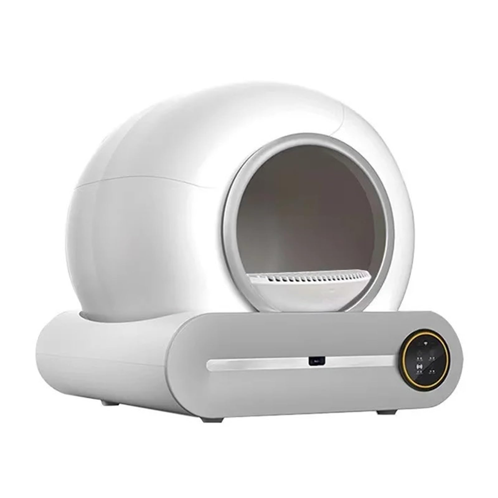 Lettiera for Gatti Intelligente Automatica da 65 Litri, Autopulente, Completamente Chiusa, Grande, for Silenzioso E Pratico