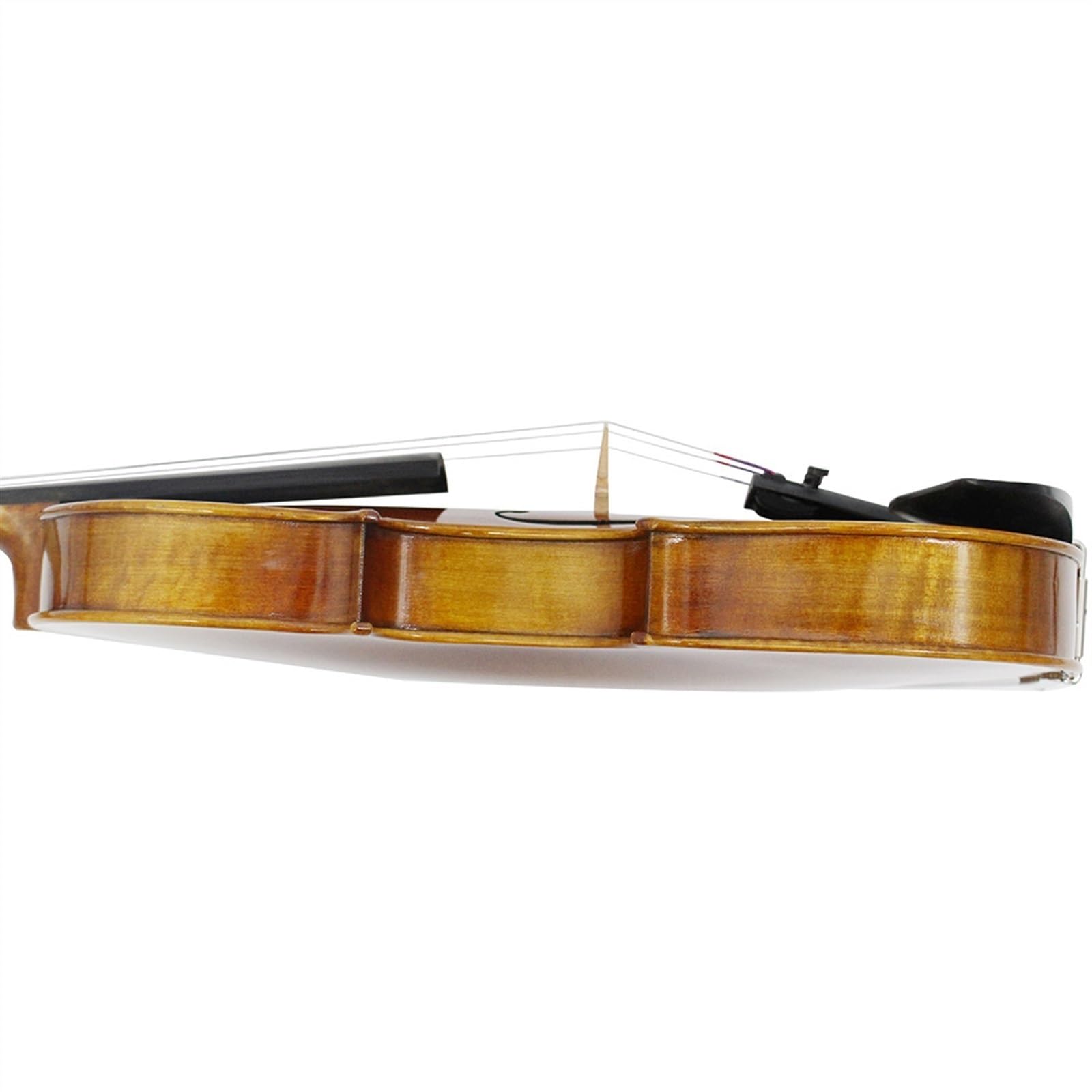 Violín Para Principiantes Violín Lacado Hecho A Mano Con Panel De Pino Y Aros Y Fondo De Arce(1/8)