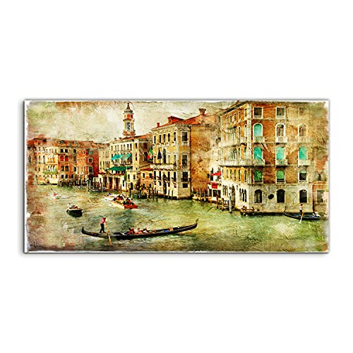 Tableau acrylique Venise 120x60 cm pour salon et chambre