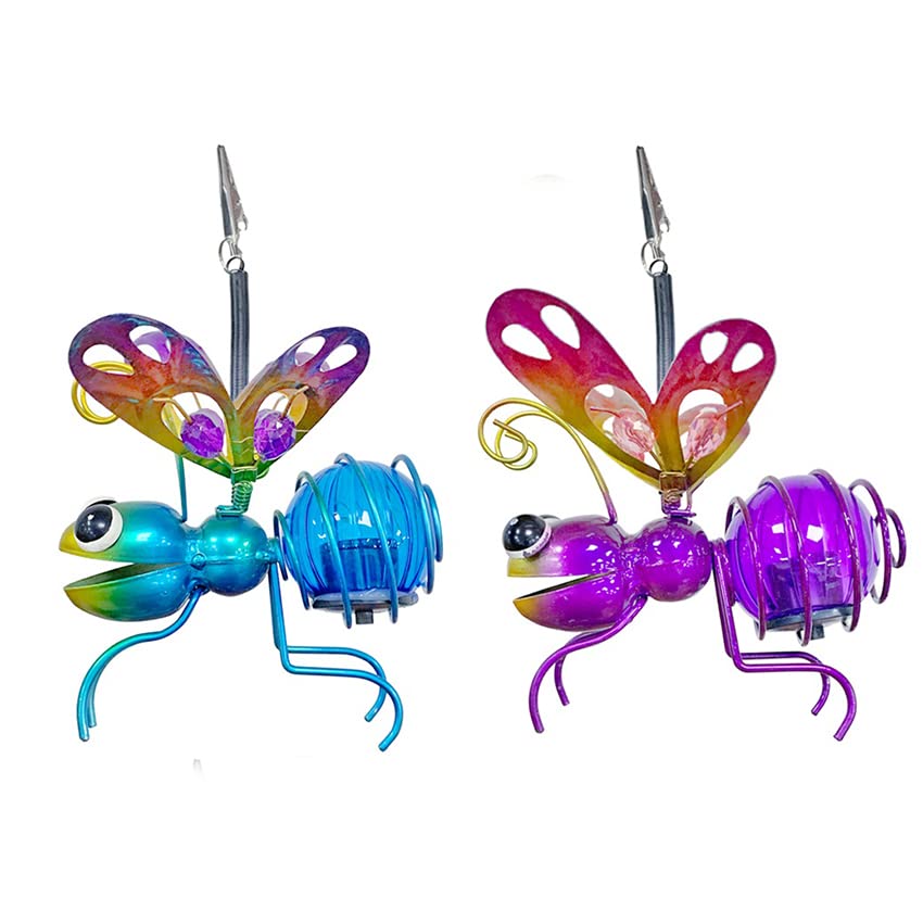 Levitantes Mariposa solar led, luces solares led de jardín, mariposa decorativa para exterior, luces para patio