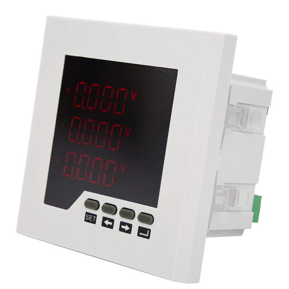 Medidor de Energía Eléctrica DTM-D120 Medidor de Potencia Multifunción de Alta Precisión para Sistemas de Gestión de Energía AC220V 1 Unidad