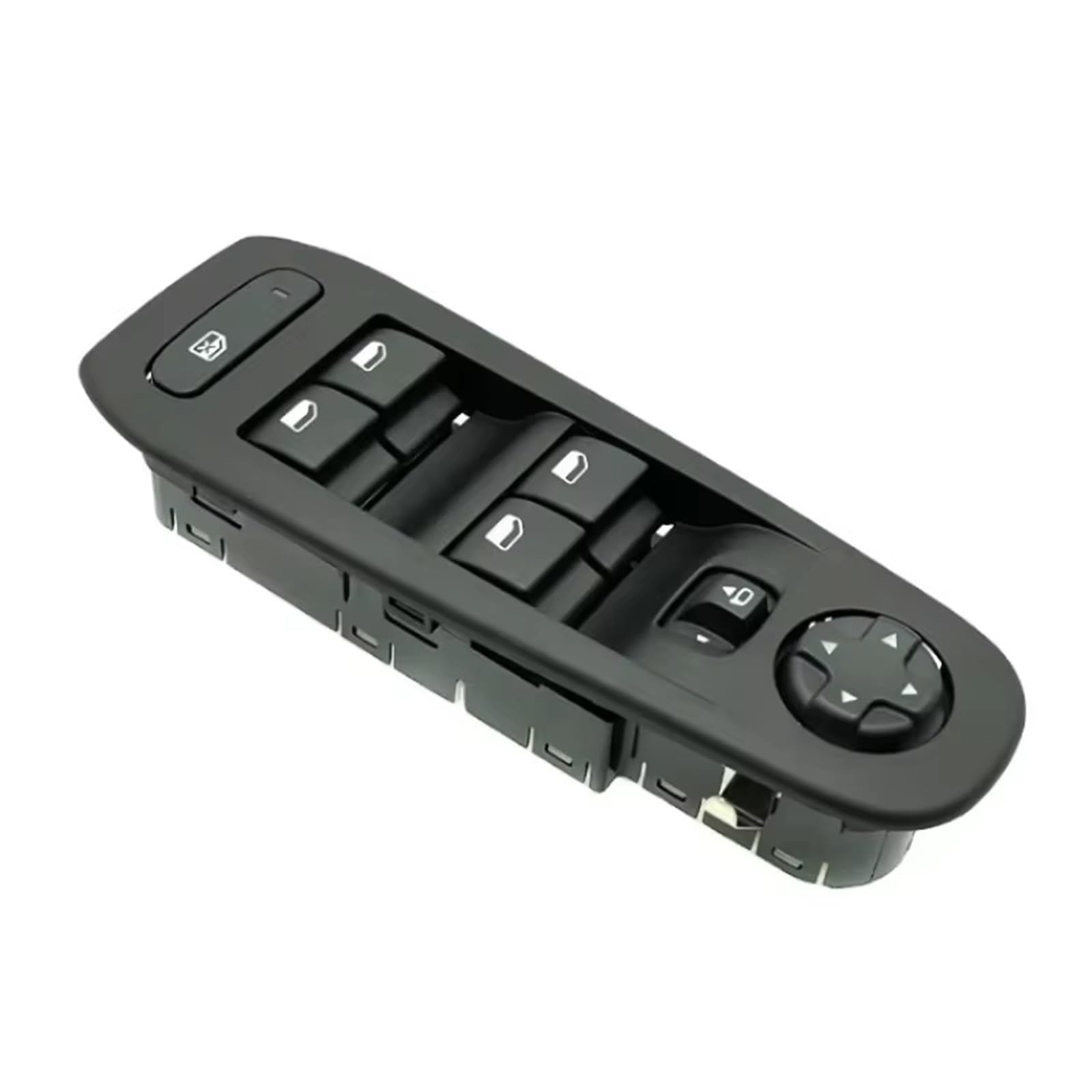 Do Peugeot 308, GTI, Line, 308S, 408, T9 (2011-2021): elektryczny przełącznik podnośnika szyb z panelem sterowania i przyciskiem okna (numer części: 98074269ZD).