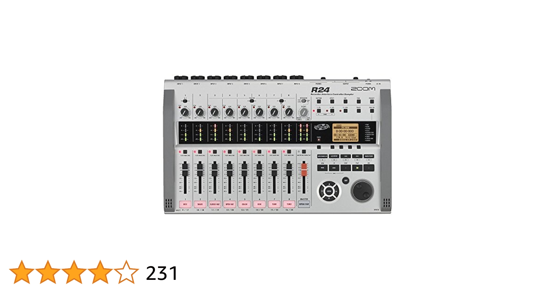Zoom R24 オーディオインターフェース R24 Recorder : Interface : Controller : Sampler | ZOOM