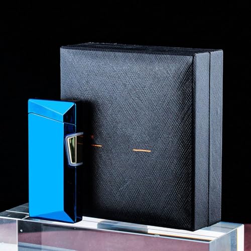 Encendedor Plasma Doble Arco Metal Negro miniatura 6