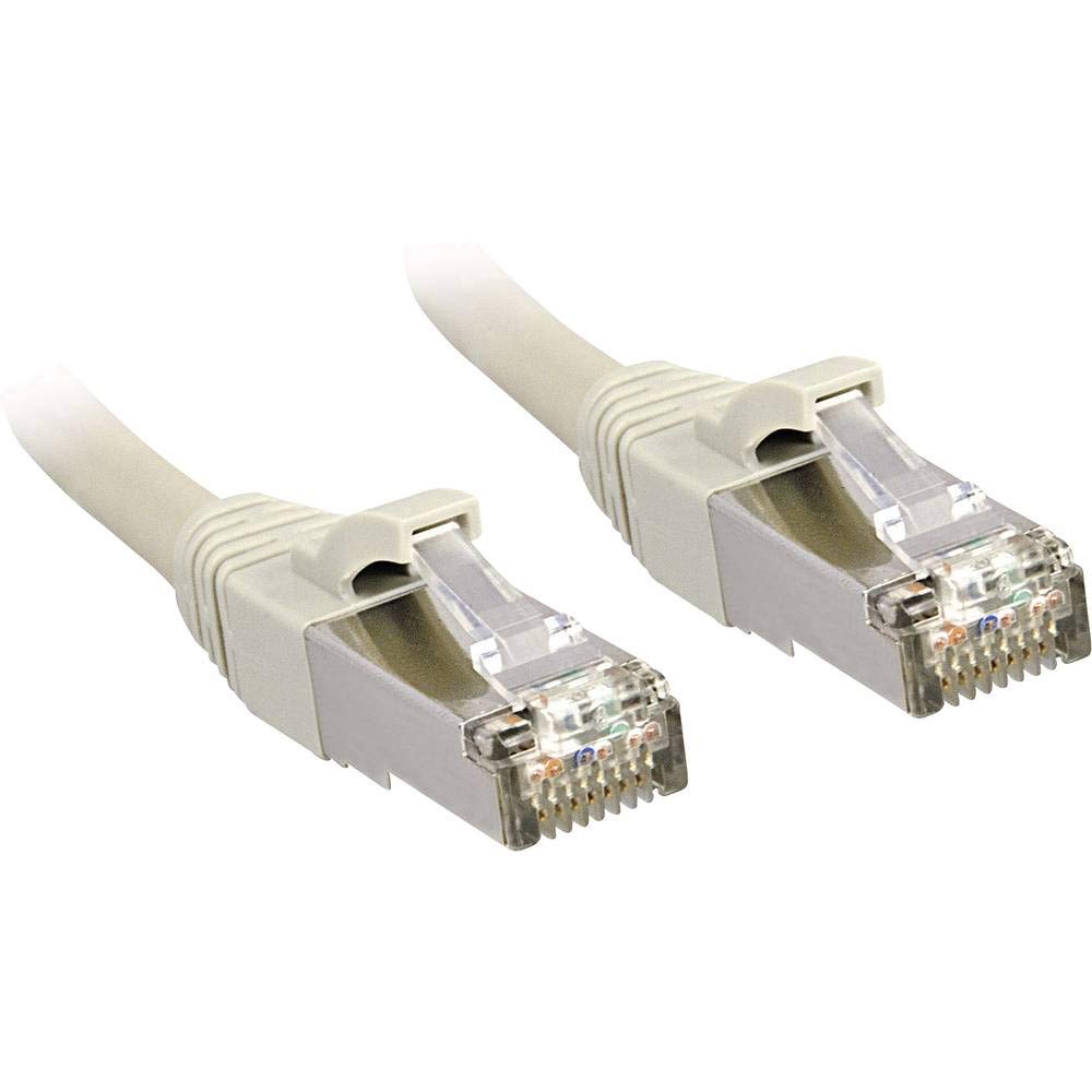 Lindy Cavo di Rete Patch Cat.6 SSTP - S/FTP PIMF Privo di alogeni, Grigio, 90m