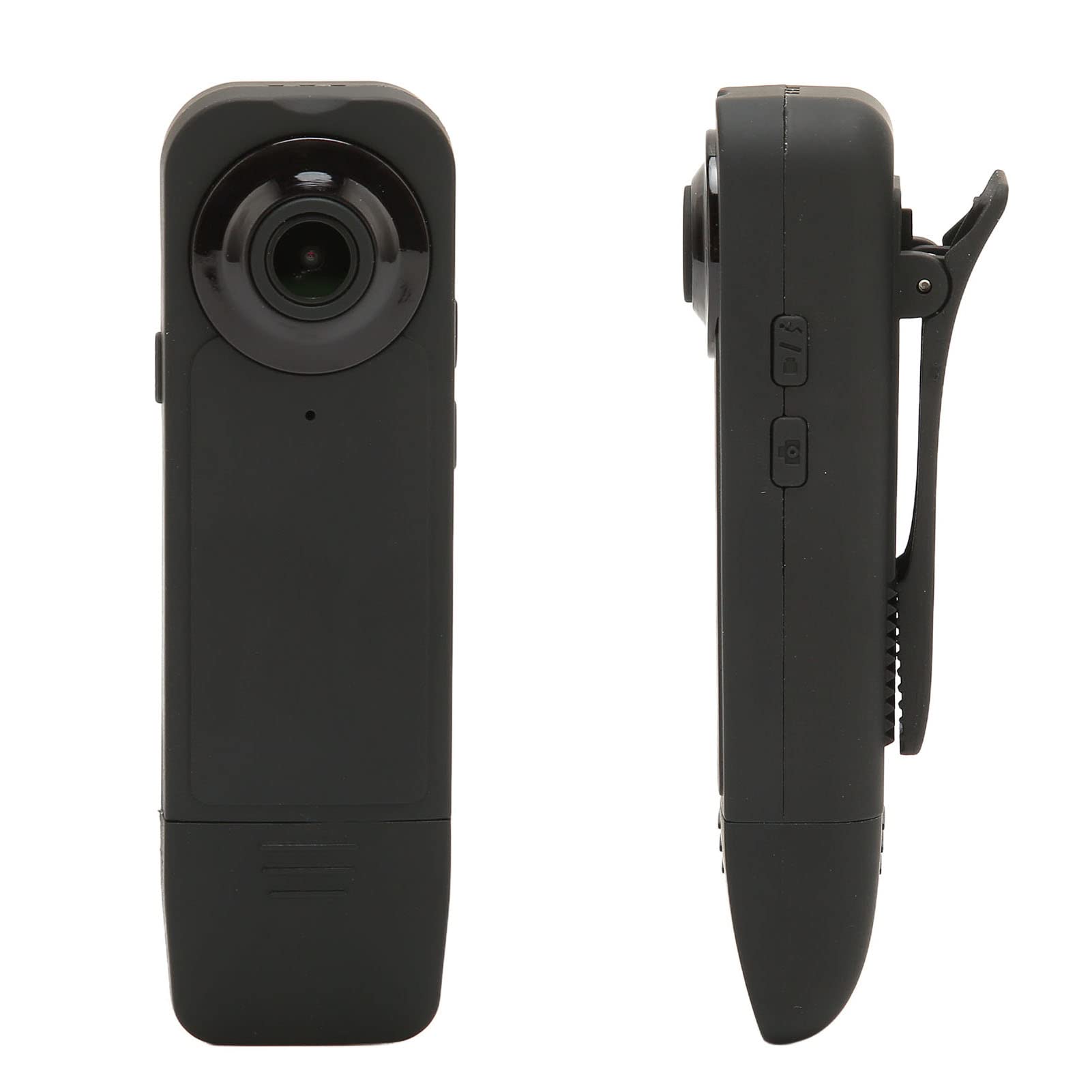 Mini Telecamera Corpo 1080p HD Con Visione Notturna – Rilevamento Movimento, Sportiva, Portatile