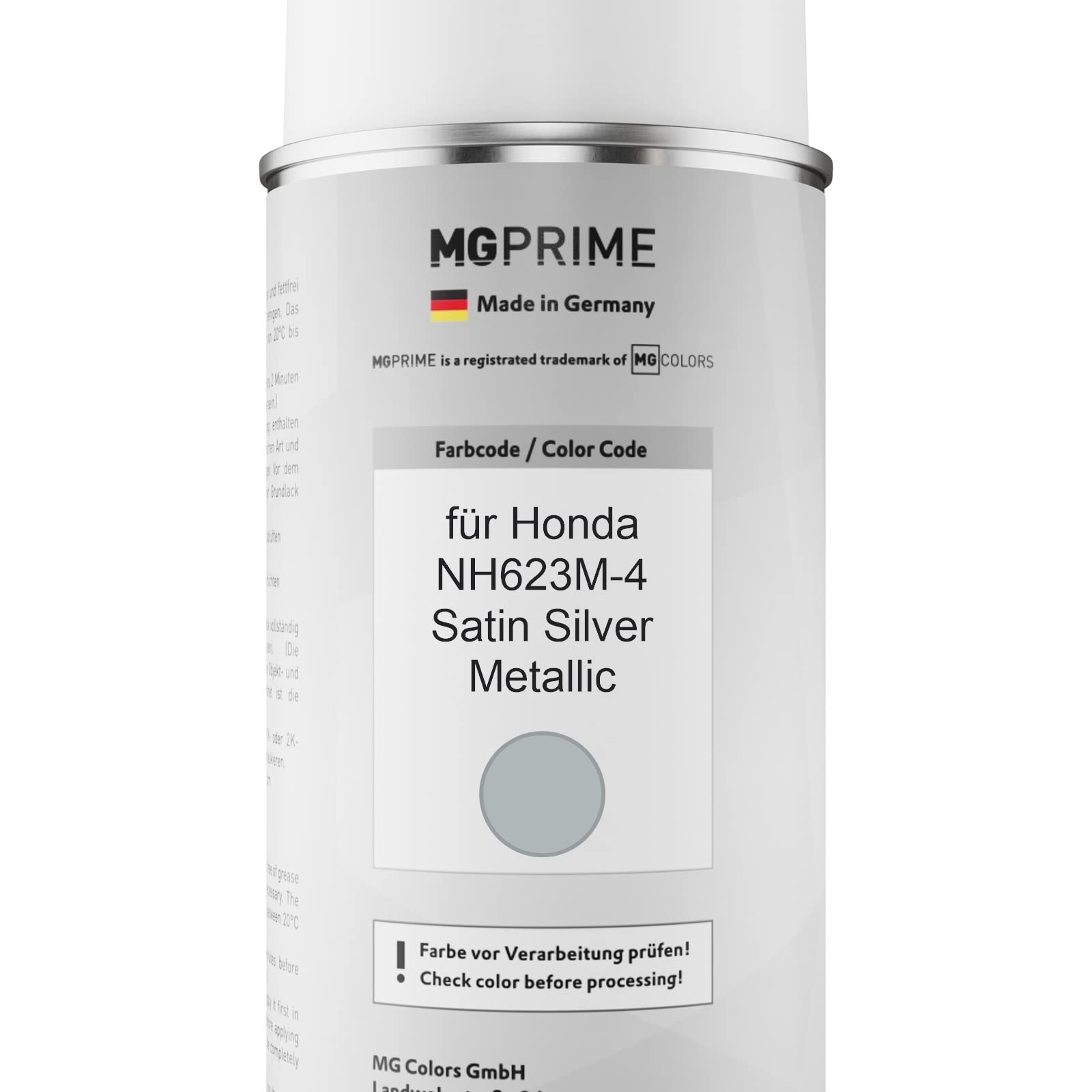 American Touch Up Paint Exact Match Compatible with Honda NH623M /NH623M-4 Satin Silver Metallic - Paint Jar, Essential